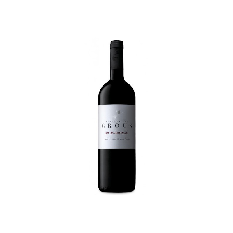 Herdade dos Grous 23 Barricas 2016 punaviini Herdade dos Grous 23 Barricas 2016 punaviini