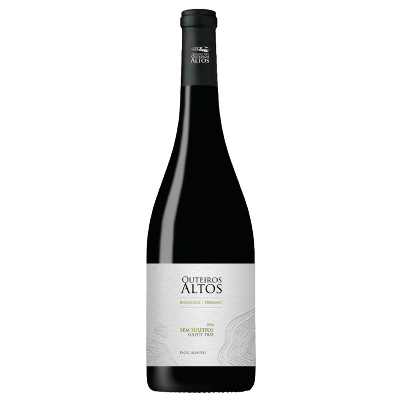 Červené víno Outeiros Altos bez sulfitu 2018 Červené víno Outeiros Altos bez sulfitu 2018