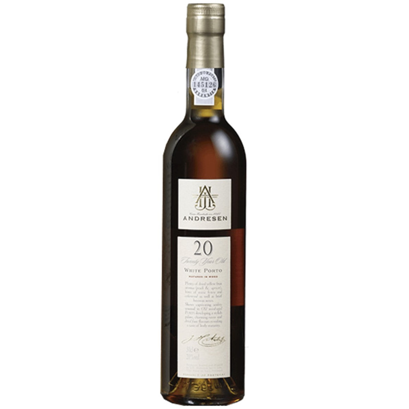 Andresen 20 Ans Vin de Porto Blanc 500ml Andresen 20 Ans Vin de Porto Blanc 500ml