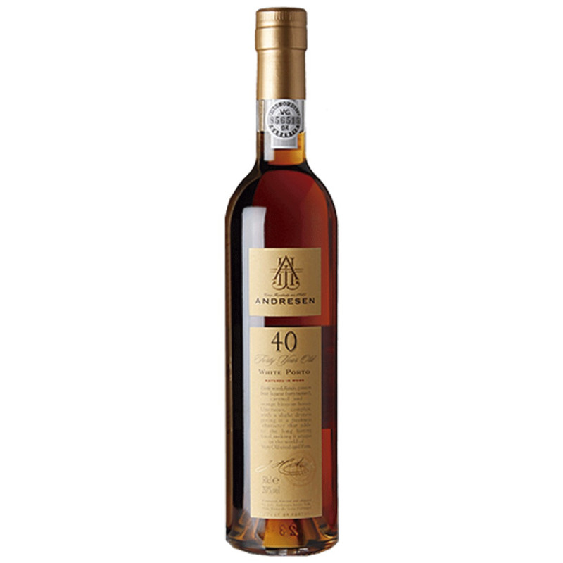 Andresen 40 Years Old White Port Wine 500ml