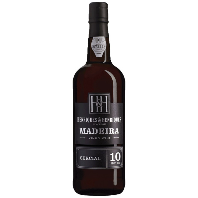Henriques Henriques 10 jaar oude Madeira wijn Henriques Henriques 10 jaar oude Madeira wijn