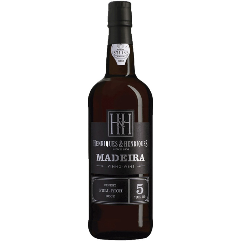 Henriques Henriques El mejor vino de 5 años de Madeira Henriques Henriques El mejor vino de 5 años de Madeira
