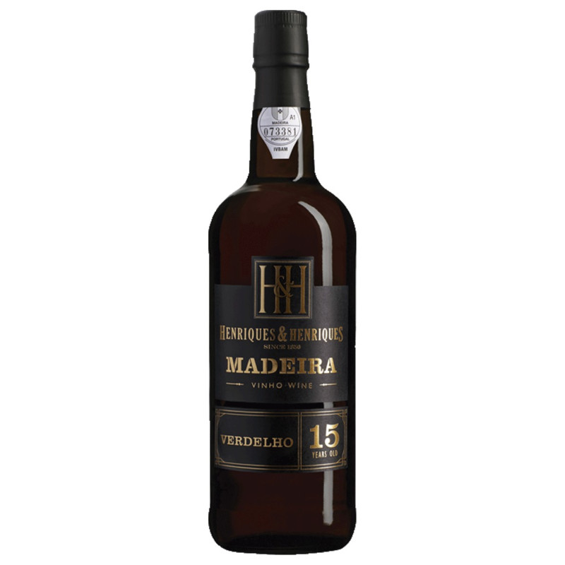 Henriques Henriques Verdelho 15 años viejo vino de Madeira Henriques Henriques Verdelho 15 años viejo vino de Madeira