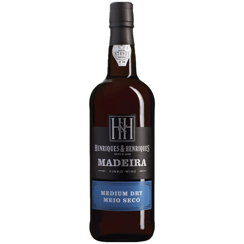Henriques Henriques halbtrockener 3 Jahre alter Madeirawein Henriques Henriques halbtrockener 3 Jahre alter Madeirawein