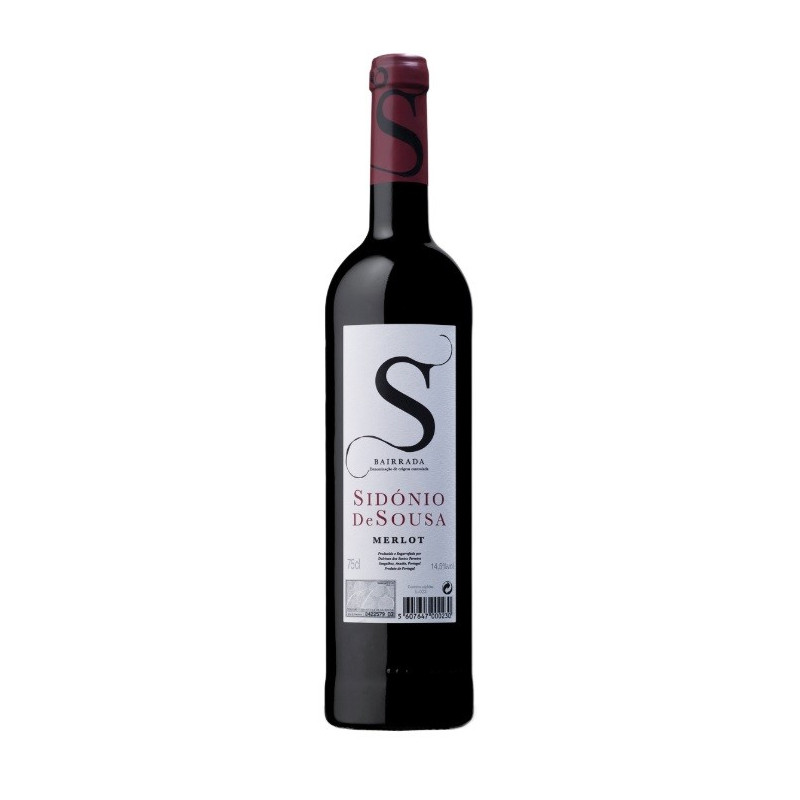 Sidonio de Sousa Merlot 2015 rode wijn Sidonio de Sousa Merlot 2015 rode wijn