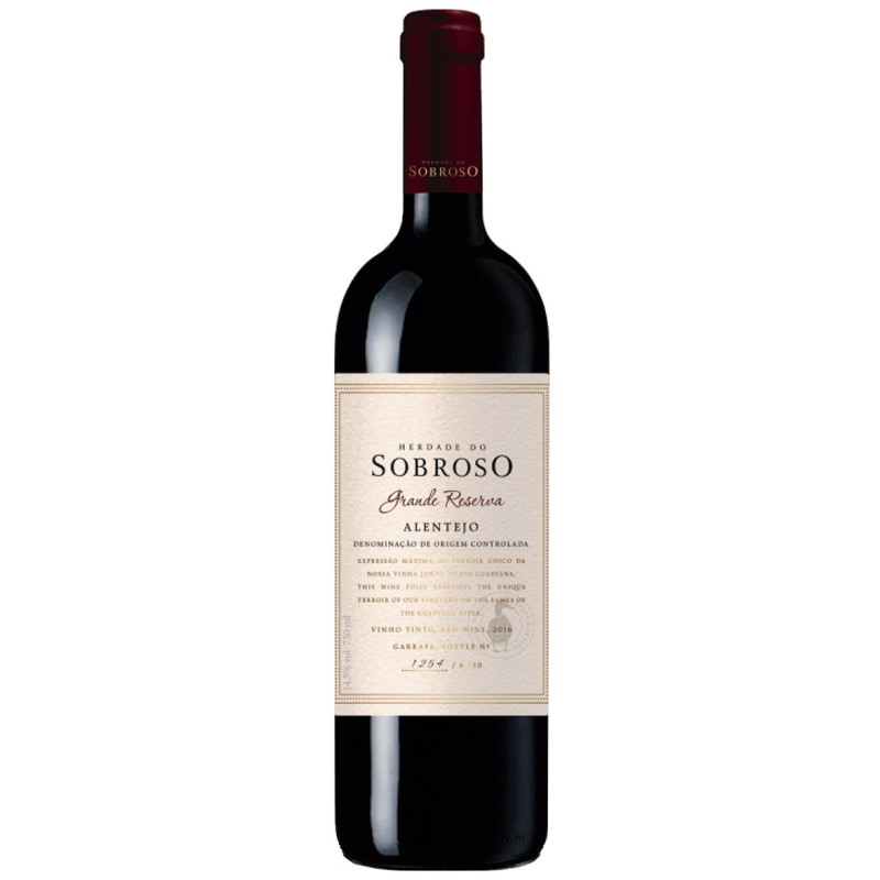 Herdade do Sobroso Grande Reserva 2016 Red Wine Herdade do Sobroso Grande Reserva 2016 Red Wine