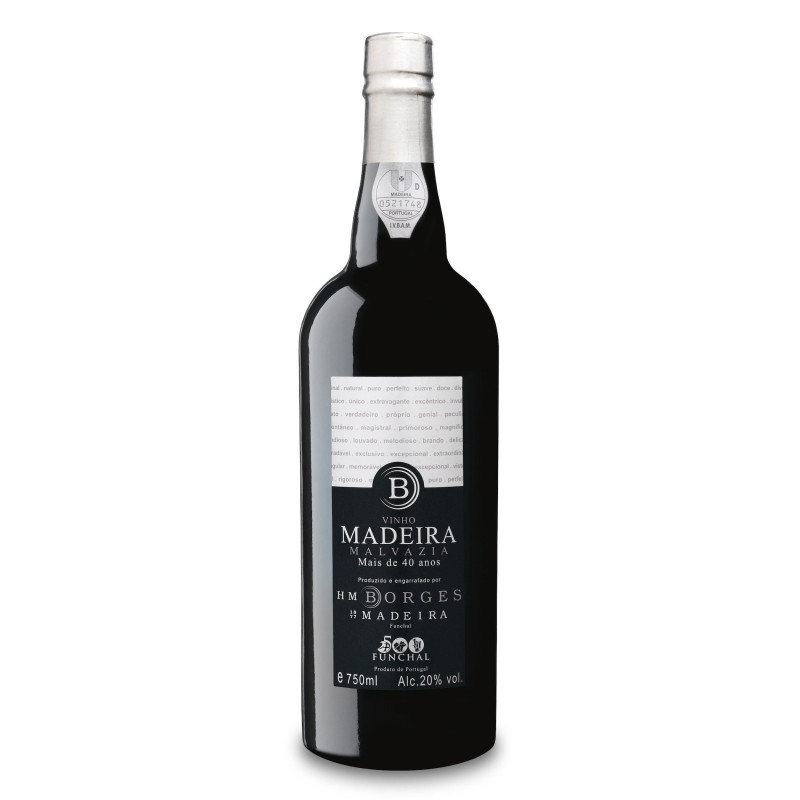 HM Borges Malvasia + 40 Years Old Madeira Wine