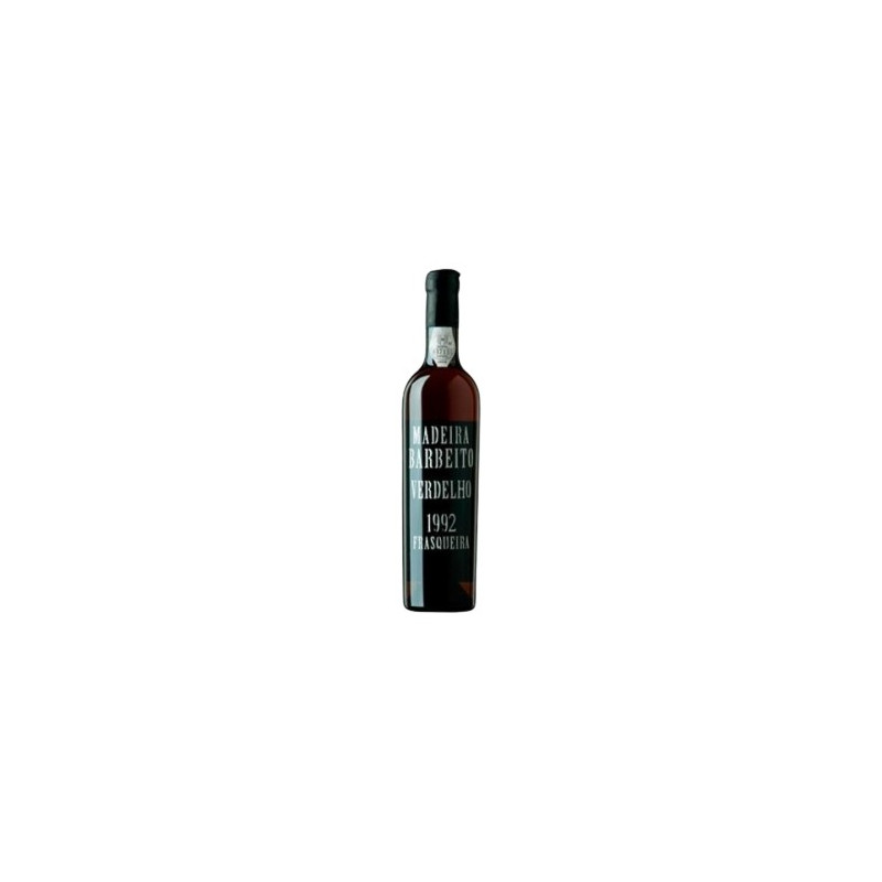 Madère barbeito Frasqueira Verdelho 1992 Madère barbeito Frasqueira Verdelho 1992