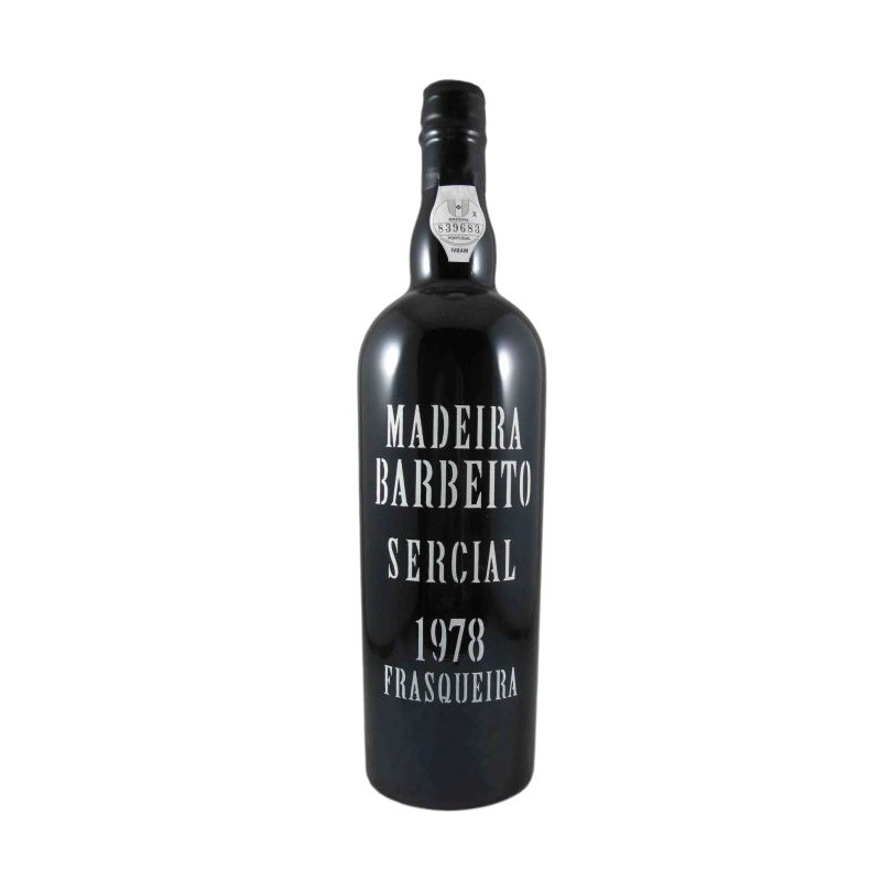 Madeira Barbeito Frasqueira Sercial 1978 Madeira Barbeito Frasqueira Sercial 1978