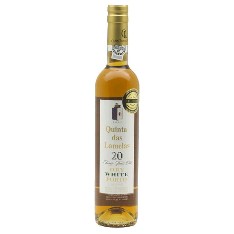 Quinta das Lamelas 20 år gammel hvid portvin (500ml) Quinta das Lamelas 20 år gammel hvid portvin (500ml)