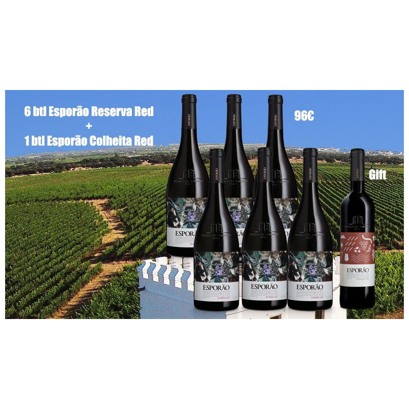 Promotion Herdade do Esporão Reserva Red Wine + Colheita Red Wine Promotion Herdade do Esporão Reserva Red Wine + Colheita Red Wine