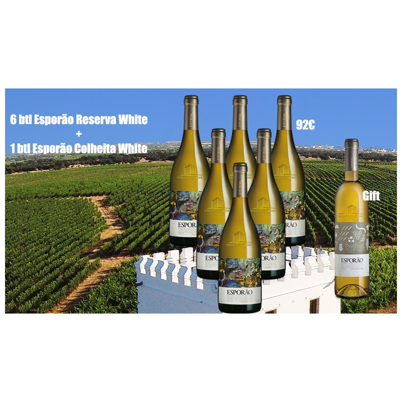 Promotion Herdade do Esporão Reserva White Wine + Colheita White Wine Promotion Herdade do Esporão Reserva White Wine + Colheita White Wine
