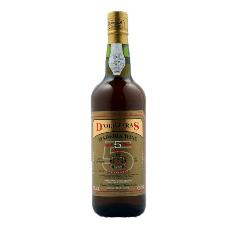 D'Oliveiras 5 Years Dry Madeira Wine D'Oliveiras 5 Years Dry Madeira Wine