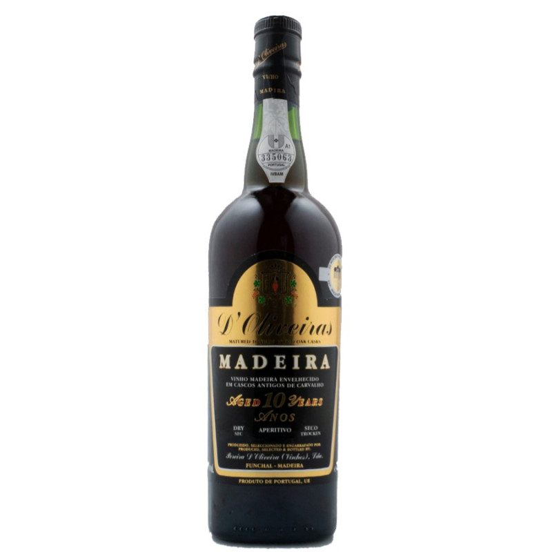 D'Oliveiras 10 Years Dry Madeira Wine D'Oliveiras 10 Years Dry Madeira Wine