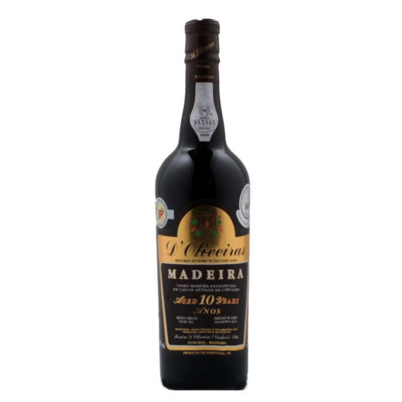 D'Oliveiras 10 jaar droge Madeira wijn D'Oliveiras 10 jaar droge Madeira wijn