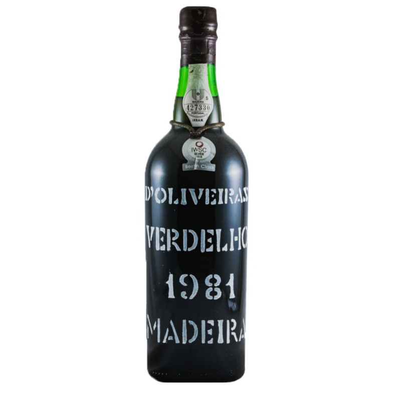 D'Oliveiras Verdelho 1981 Medium Dry Madeira Wine