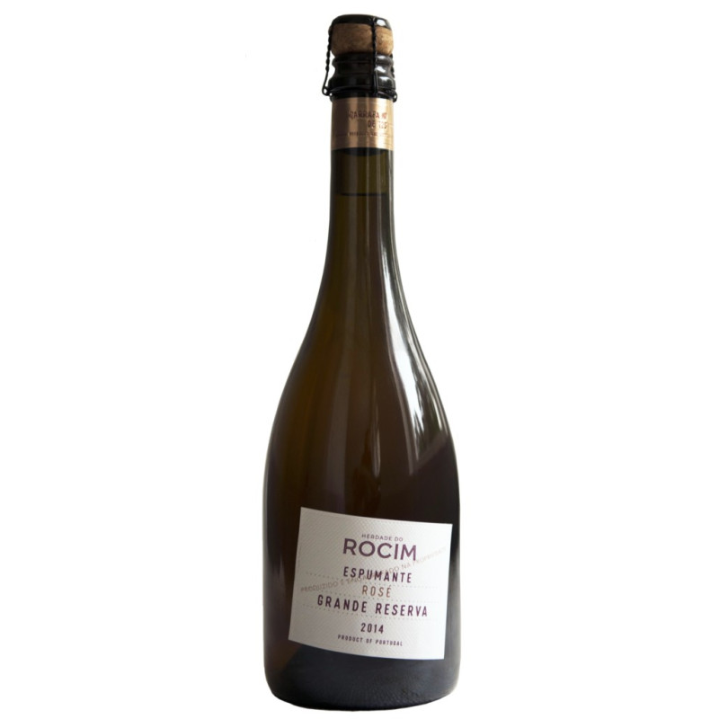 Herdade do Rocim Grande Reserva Brut Nature 2014 Vino Espumoso Rosado Herdade do Rocim Grande Reserva Brut Nature 2014 Vino Espumoso Rosado