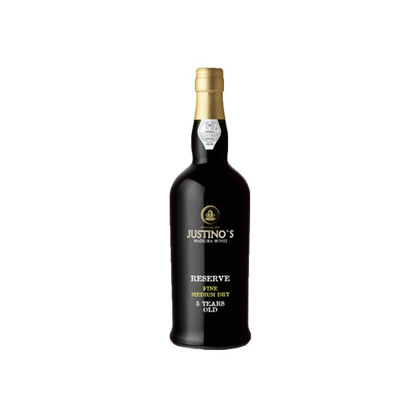 Justino's 5 jaar oude Madeira medium droge Madeira wijn