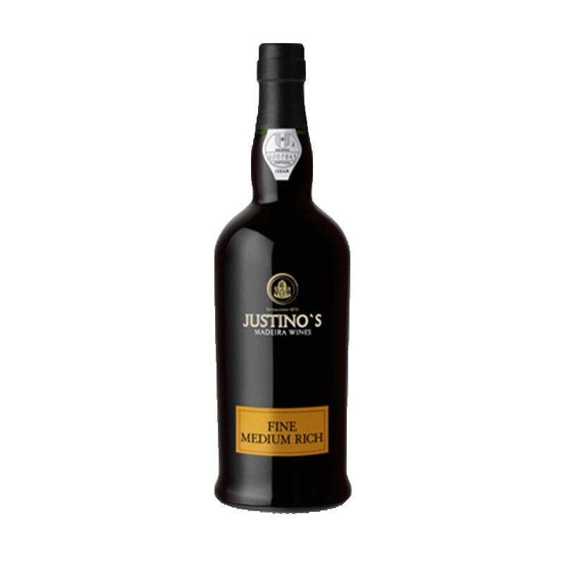 Justino's 5 jaar oude Madeira medium rijke Madeira-wijn Justino's 5 jaar oude Madeira medium rijke Madeira-wijn