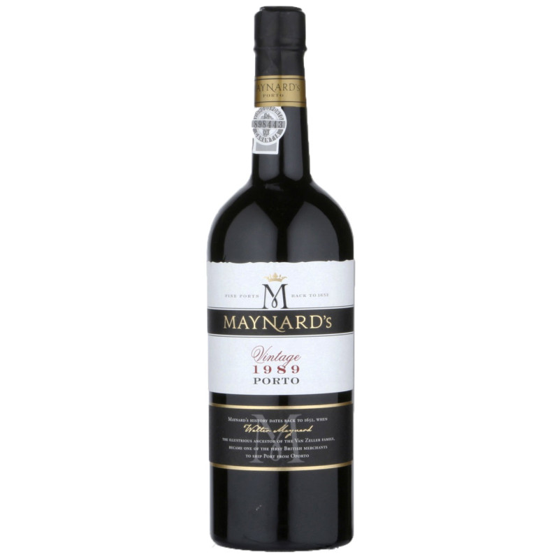 Vino Porto Vintage 1989 di Maynard Vino Porto Vintage 1989 di Maynard