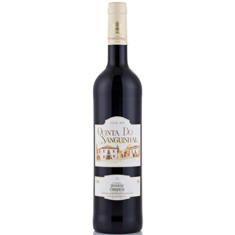 Quinta do Sanguinhal Reserva 2014 punaviini Quinta do Sanguinhal Reserva 2014 punaviini