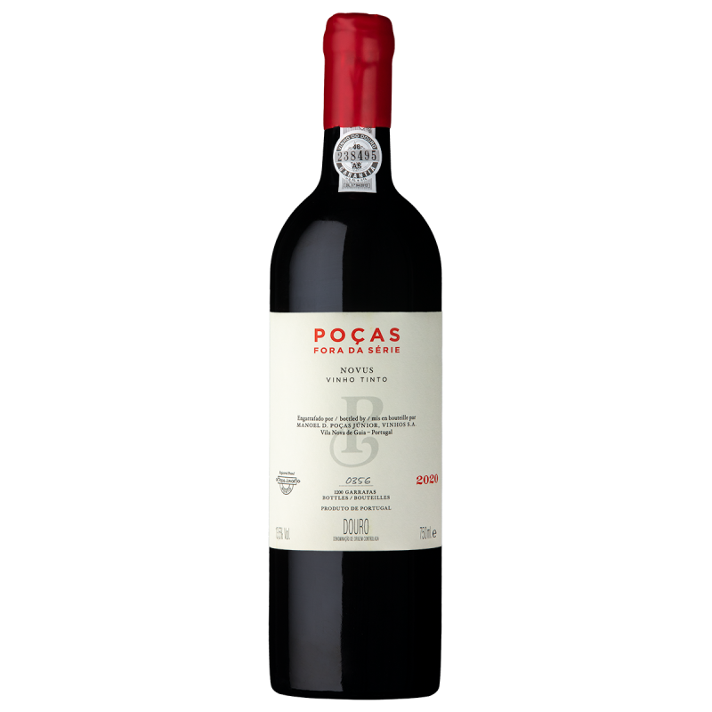 Poças Fora da Serie Novus Red Wine