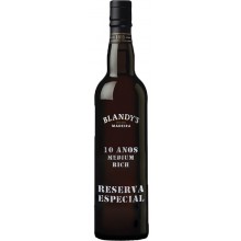 Blandy's 10 Years Reserva Especial Madeira Wine (500 ml)