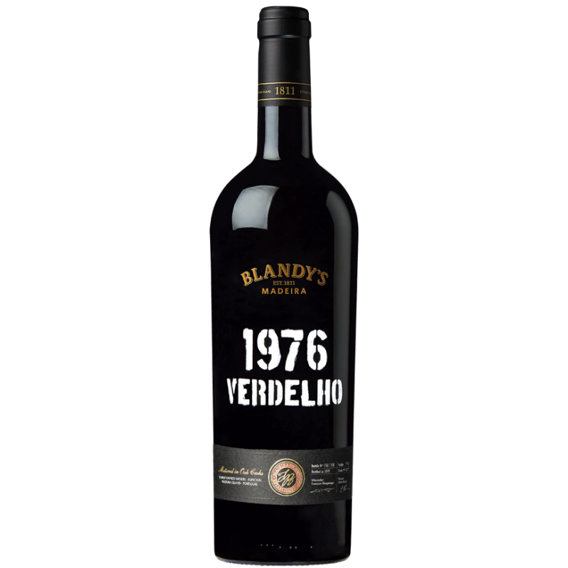 Blandy's Verdelho Jahrgang 1976 Madeirawein Flasche