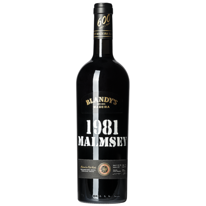 Blandy's Malmsey Vintage 1981 Madeirawein Flasche