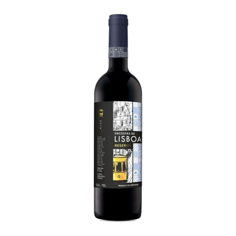 Encostas de Lisboa Reserva 2018 Rotwein Flasche Encostas de Lisboa Reserva 2018 Rotwein Flasche