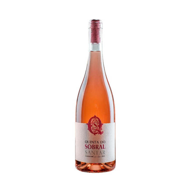 Quinta do Sobral Santar 2022 Rosé Wine Bottle