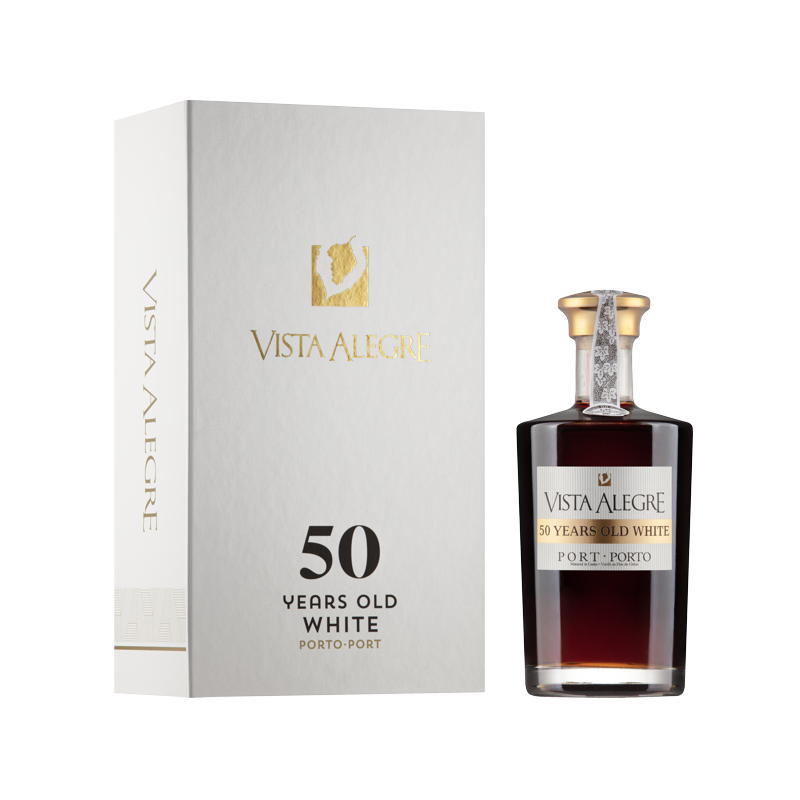 Vista Alegre 50 Years Old White Port Wine Bottle Vista Alegre 50 Years Old White Port Wine Bottle