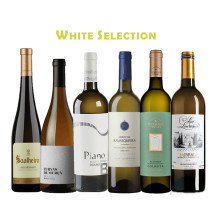 Illustrative photo of the White Selection wine set