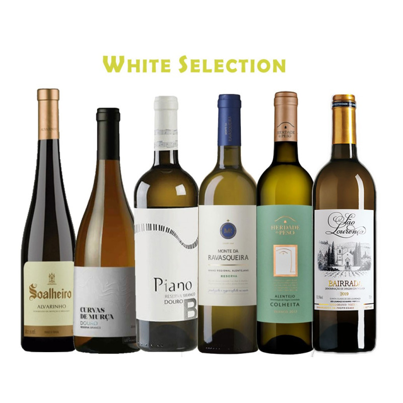 Illustrative photo of the White Selection wine set Illustrative photo of the White Selection wine set