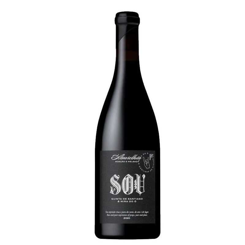 Bottle of Sou Alvarelhão 2020 Red Wine Bottle of Sou Alvarelhão 2020 Red Wine