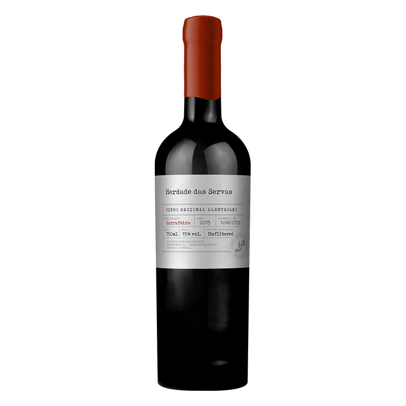 Herdade das Servas Garrafeira 2015 Red Wine Bottle Herdade das Servas Garrafeira 2015 Red Wine Bottle