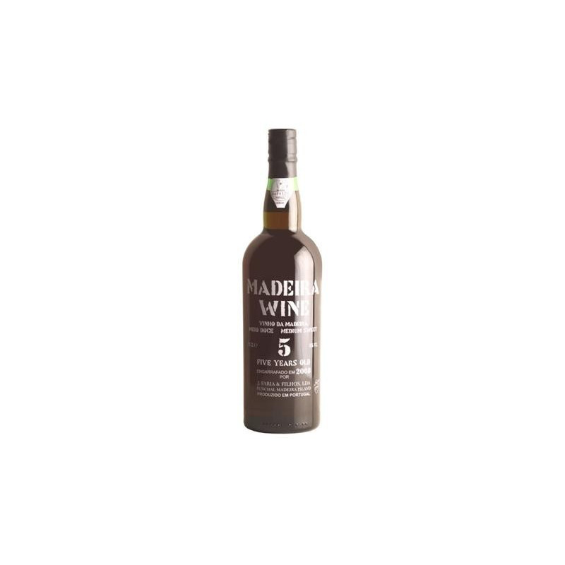 Madeira Wijn 5 Jaar Oud Medium Zoet Madeira Wijn 5 Jaar Oud Medium Zoet