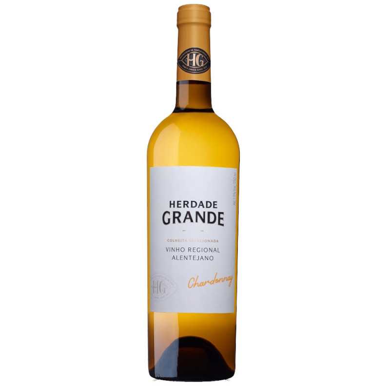 Herdade Grande Chardonnay 2021 White Wine Bottle Herdade Grande Chardonnay 2021 White Wine Bottle