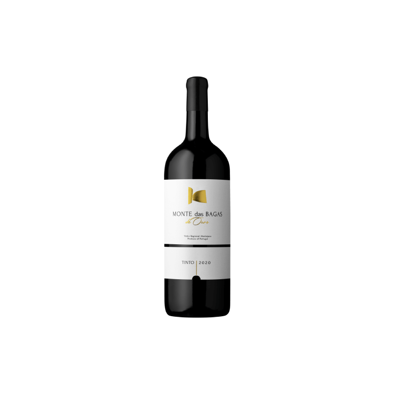 Bottle of Monte das Bagas de Ouro 2021 Red Wine Bottle of Monte das Bagas de Ouro 2021 Red Wine
