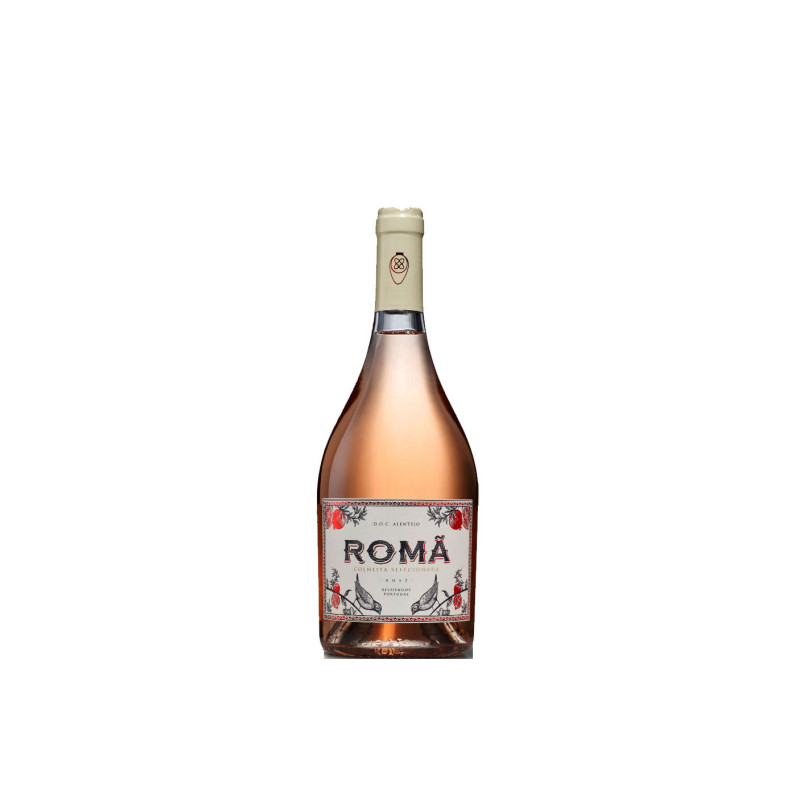Romã 2023 Rosé Wine with Pomegranate Color Romã 2023 Rosé Wine with Pomegranate Color