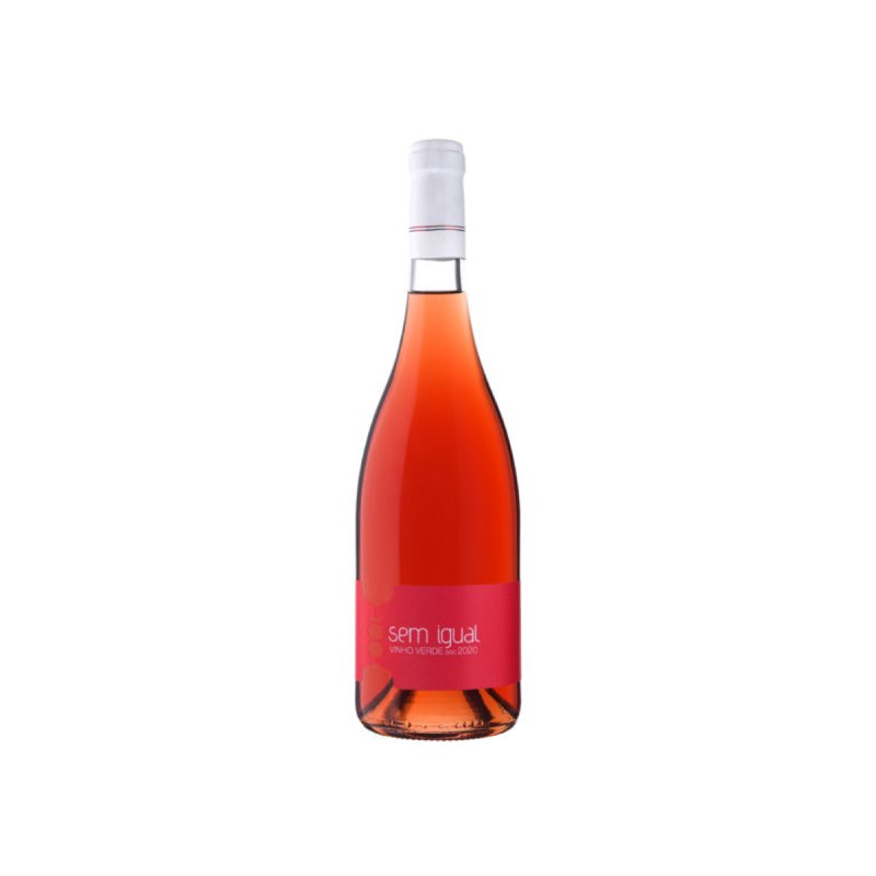 Sem Igual 2022 Rosé mit dunkler Lachsfarbe Sem Igual 2022 Rosé mit dunkler Lachsfarbe