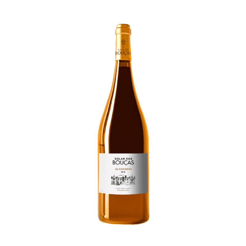 Bottle of Solar das Bouças Alvarinho 2020 White Wine Bottle of Solar das Bouças Alvarinho 2020 White Wine