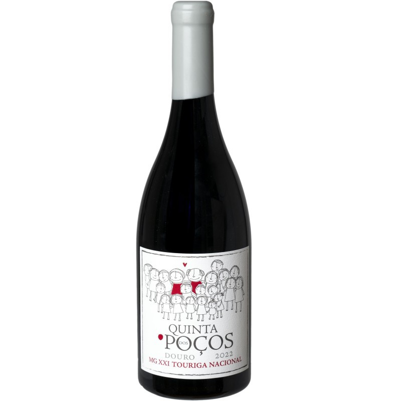 Quinta dos Poços MG Touriga Nacional Rode Wijn Quinta dos Poços MG Touriga Nacional Rode Wijn