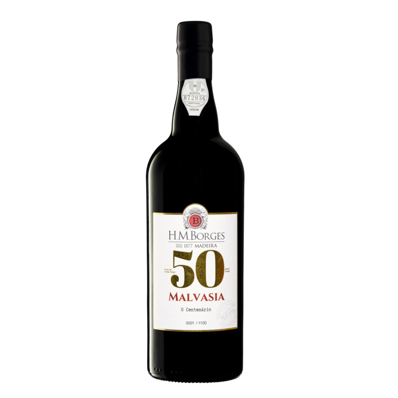 HM Borges Malvasia 50 jaar oude Madeirawijn HM Borges Malvasia 50 jaar oude Madeirawijn