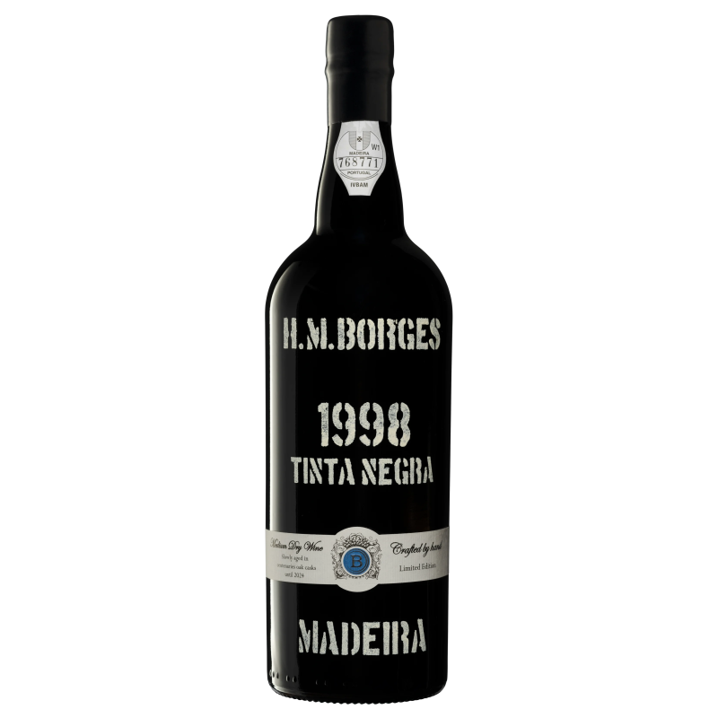 HM Borges Tinta Negra 1998 Mitteltrockener Madeirawein HM Borges Tinta Negra 1998 Mitteltrockener Madeirawein