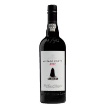 Sandeman Vintage 2007 Port Wine Bottle Sandeman Vintage 2007 Port Wine Bottle