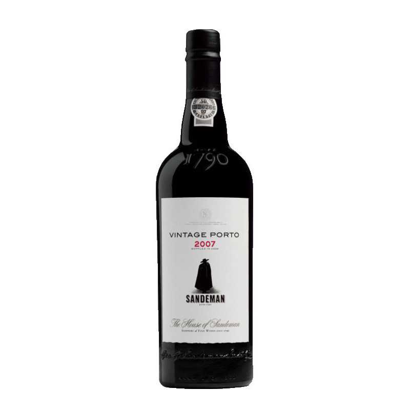 Sandeman Vintage 2007 Port Wine Bottle Sandeman Vintage 2007 Port Wine Bottle