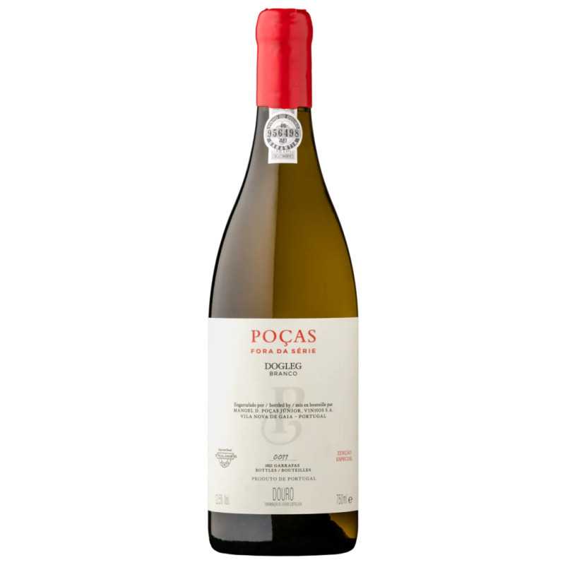 Poças Fora da Série Dogleg Weißwein Flasche