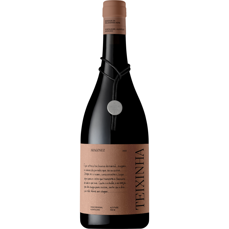 Bottiglia di Vino Rosso Teixinha Aragonez 2022 Bottiglia di Vino Rosso Teixinha Aragonez 2022