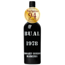 Cossart Gordon Bual Vintage 1978 Madeira Weinflasche